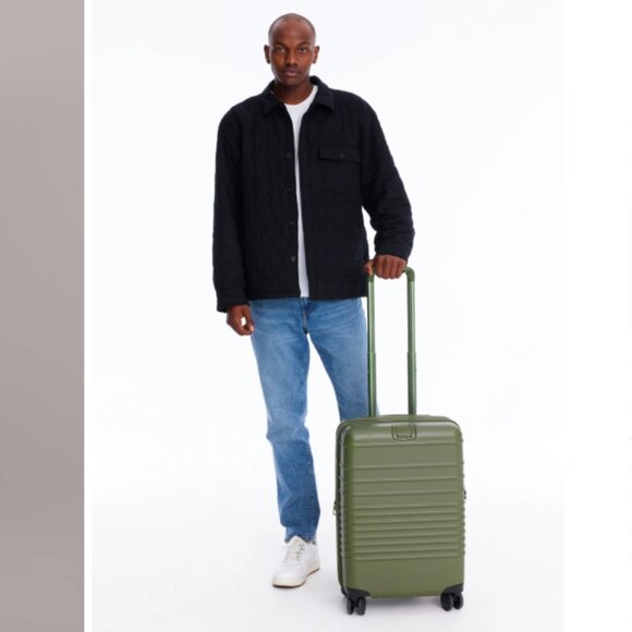 NWT BEIS The Carry-on Roller in Olive - Picture 3 of 5
